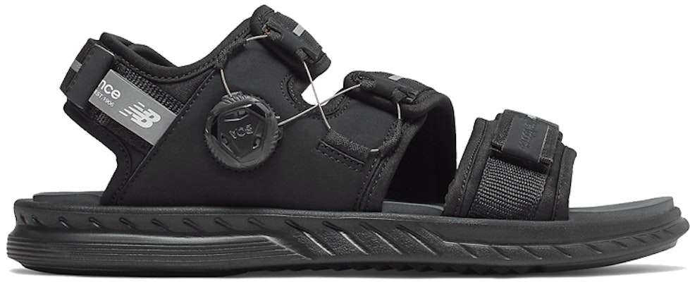 New Balance Soft Cushioning Minimalistic Black Sandals SDL900RB Order New Balance Soft Cushioning Minimalistic Black Sandals SDL900RB