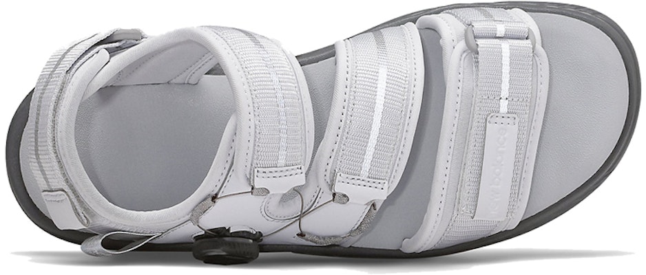 New Balance Soft Cushioning Minimalistic White Sandals SDL900RW Lookbook New Balance Soft Cushioning Minimalistic White Sandals SDL900RW