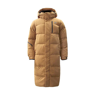 New Balance Solid Color Brown Long Zip-Up Jacket NBNP943013-35
