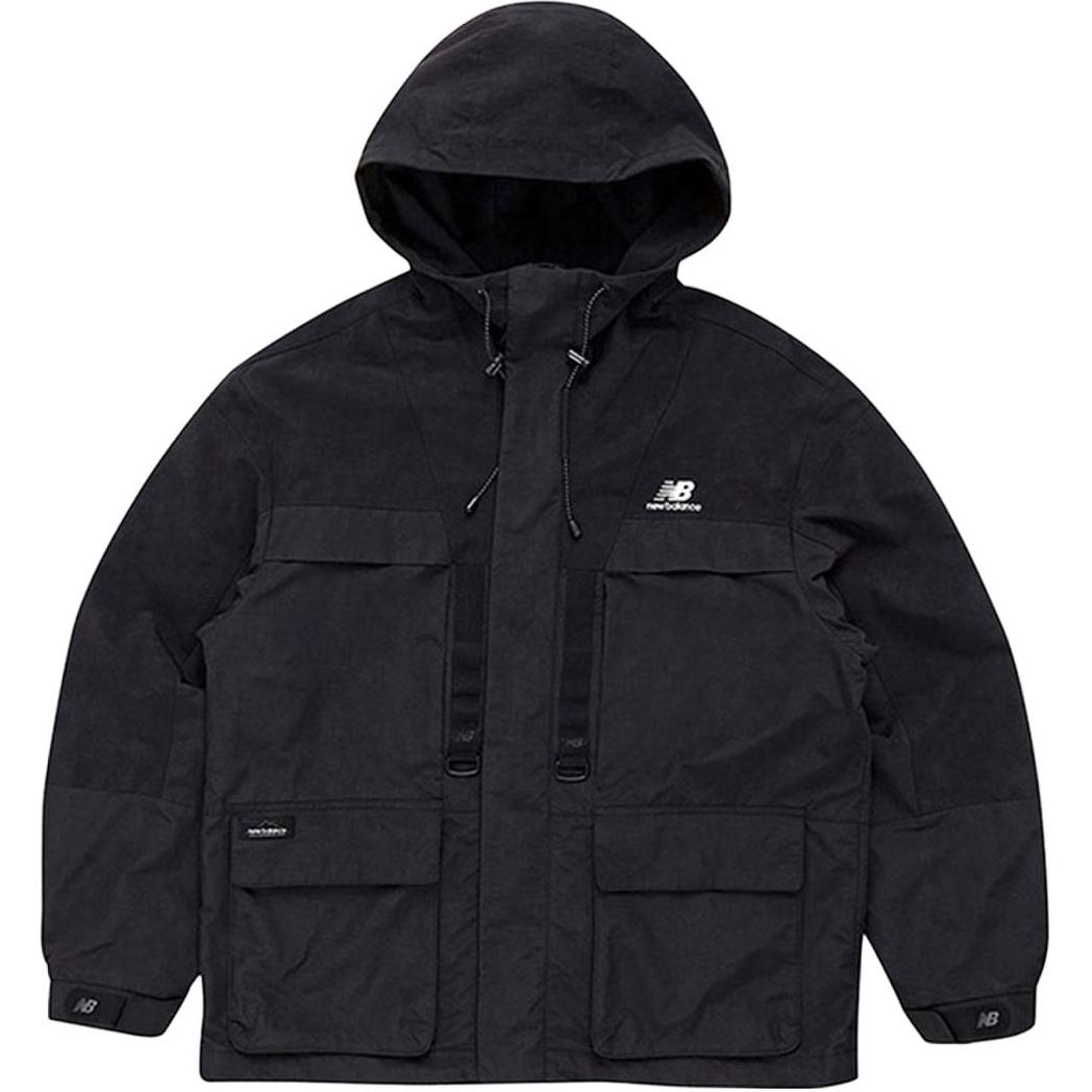 New Balance Solid Color Casual Sports Jacket Black NBNACB9013-19
