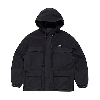 New Balance Solid Color Casual Sports Jacket Black NBNACB9013-19