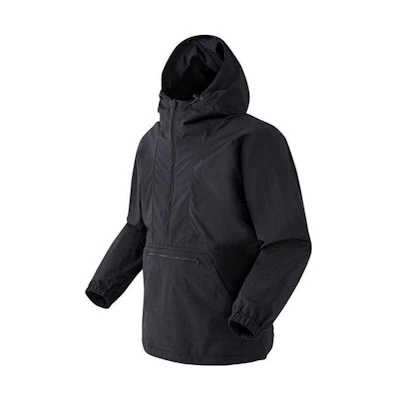 New Balance Solid Color Half-Zip Hoodie Jacket Black NBNAB21013-19