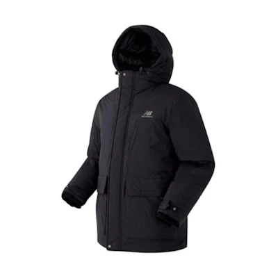 New Balance Solid Color Heavy Hoodie Jacket - Black NBNPA43033-59