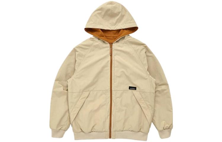 New Balance Solid Color Hoodie Jacket in Ginger Yellow NBMDB39023-35