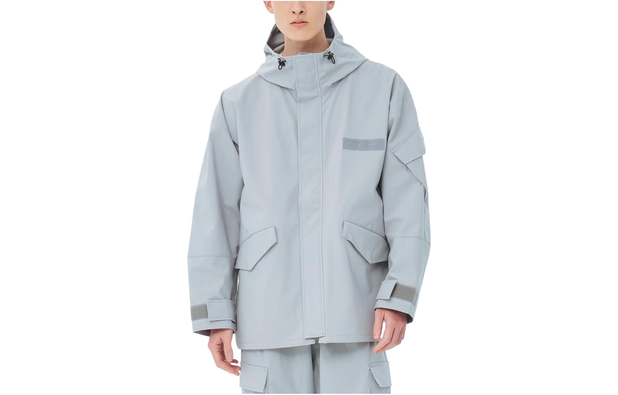New Balance Solid Color Hoodie Jacket Light Gray AMJ35002-ALE