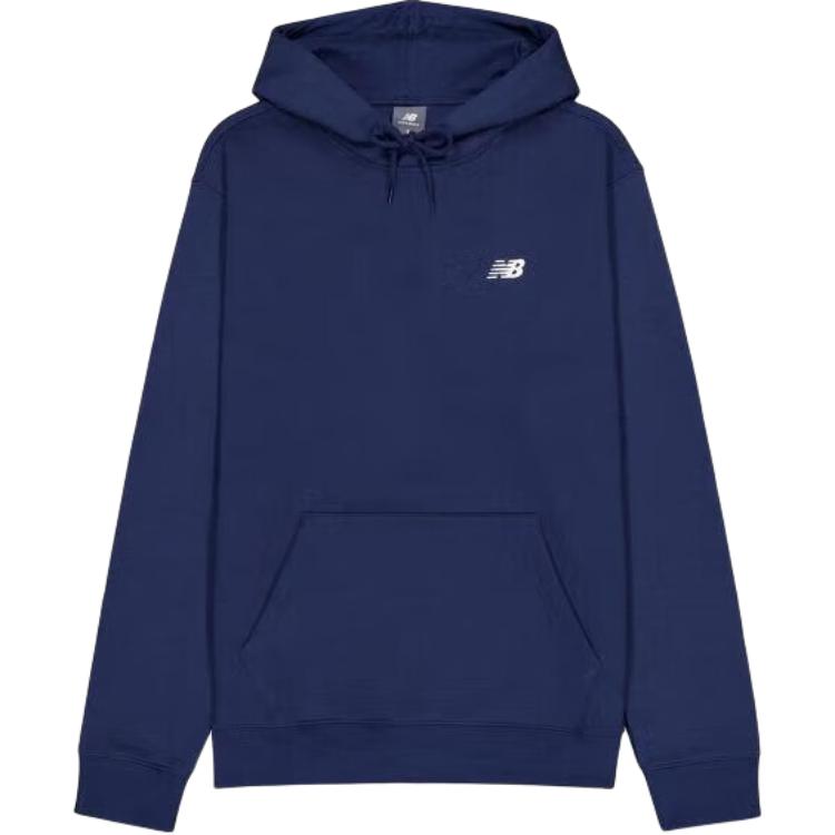 New Balance Solid Color Outdoor Hoodie in Dark Blue MT41511-NNY