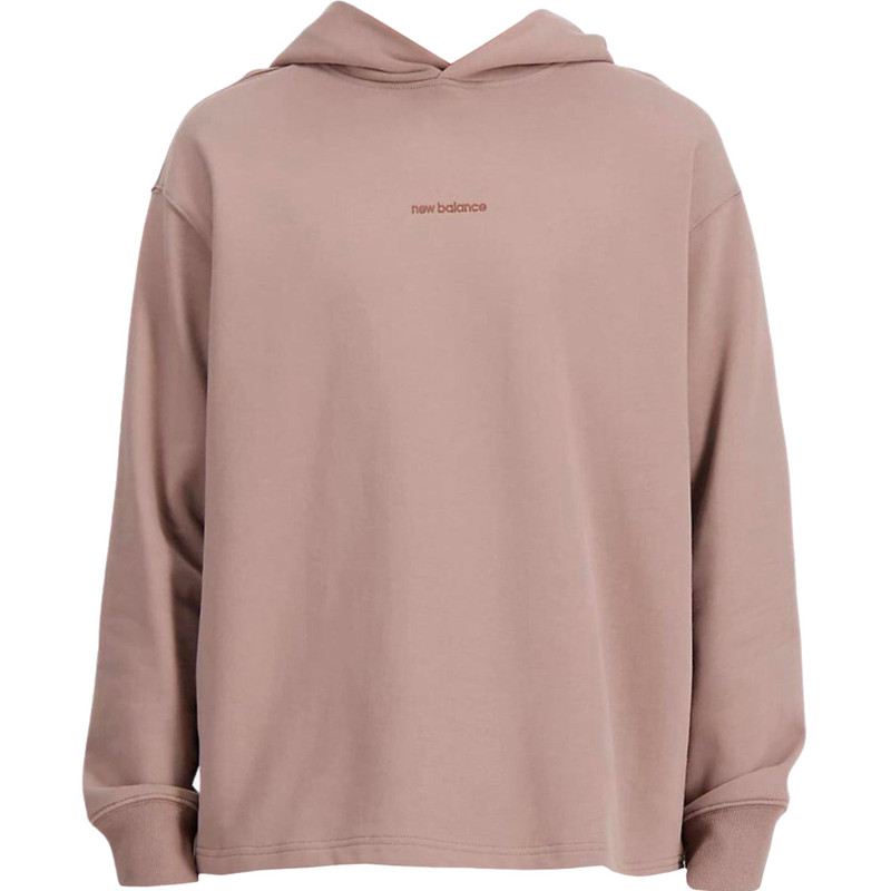 New Balance Solid Color Pullover Hoodie Long Sweatshirt MT33559-MS