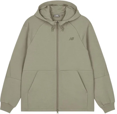 New Balance Solid Color Zip-Up Hooded Jacket Green 6DD38651-DB Buy New Balance Solid Color Zip-Up Hooded Jacket Green 6DD38651-DB