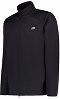 New Balance Solid Color Zip-Up Jacket Black MJ41178-BK New Balance Solid Color Zip-Up Jacket Black MJ41178-BK