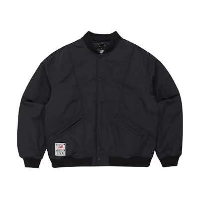 New Balance Solid Full-Zip Hoodie Jacket Black NBNQD13013-19