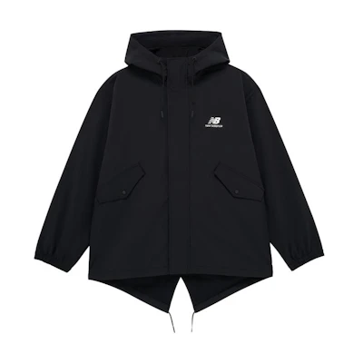 New Balance Solid Logo Casual Sports Jacket Black AMJ31323-BK