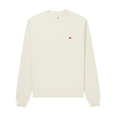 New Balance Solid Logo Crewneck Knit Sweatshirt Khaki MT21541-MCU