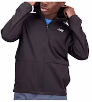 New Balance Solid Logo Print Jacket Black MJ21266-BK New Balance Solid Logo Print Jacket Black MJ21266-BK