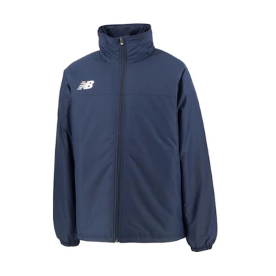 New Balance Solid Logo Print Zip Jacket Blue Unisex JMJF1421-NV