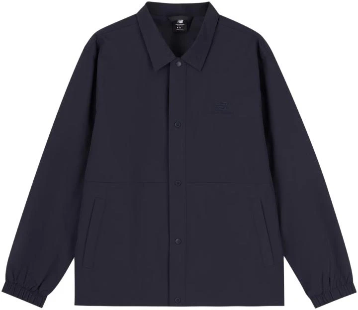 new-balance-solid-navy-button-up-long-sleeve-jacket-amj-33360-ecl