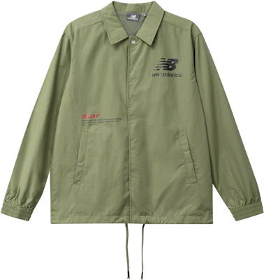 New Balance Jaket Track Unisex Hijau dengan Logo Solid Print dan Resleting NAA24013-KH Order New Balance Jaket Track Unisex Hijau dengan Logo Solid Print dan Resleting NAA24013-KH