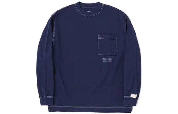New Balance Solid Pullover Hoodie Deep Blue AMT25023-PGM