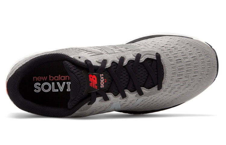Lookbook New Balance Solvi v2 Gris/Rouge/Blanc MSOLVLB2