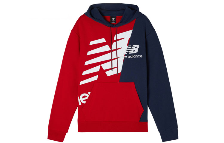 New Balance Splice Logo Red Casual Sports Sweatshirt MT11511-REP