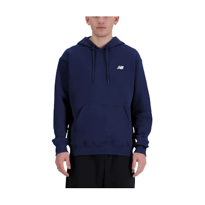 New Balance Sport Essentials Navy Hoodie Long Sleeve Casual Pullover MT41508NNY