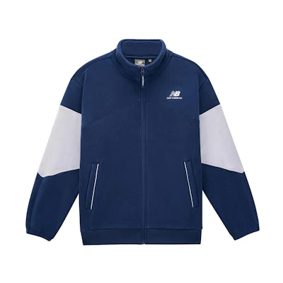 New Balance Sports Life Retro Colorblock Zip Jacket Navy Unisex 6DD38811-NV