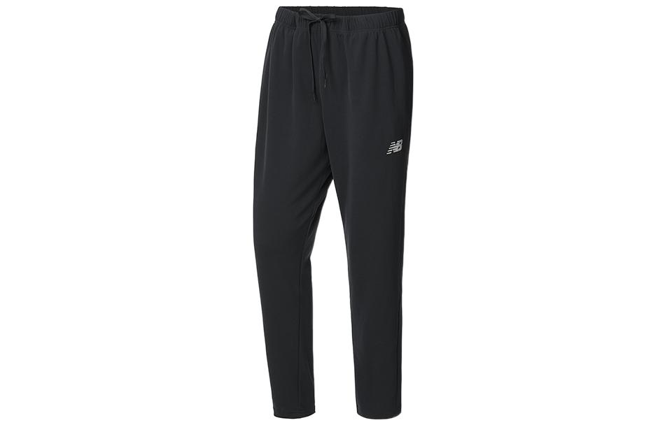 New Balance SS22  Black Knit Straight-Leg Sweats. MP21033-BK