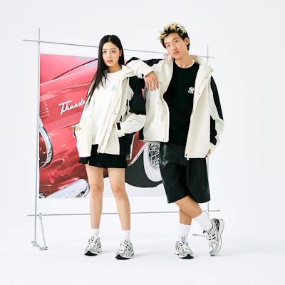 New Balance SS25 黑色防水防風戶外外套 男女休閒版型 NAE31141-BK 3