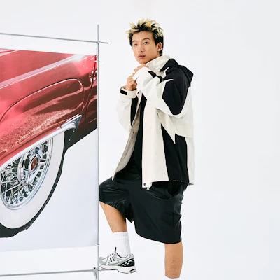 New Balance SS25 黑色防水防風戶外外套 男女休閒版型 NAE31141-BK 5