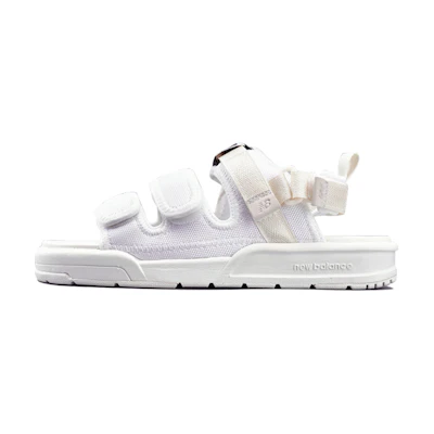 NB Stripes Casual Style Unisex Logo Sandals White