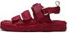 New Balance Stripes Casual Style Unisex Logo Sandals Red SD3205EDD