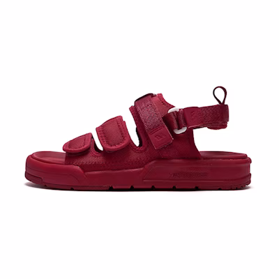 NB Stripes Casual Style Unisex Logo Sandals Red