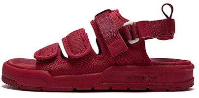 New Balance Stripes Casual Style Unisex Logo Sandals Red SD3205EDD New Balance Stripes Casual Style Unisex Logo Sandals Red SD3205EDD