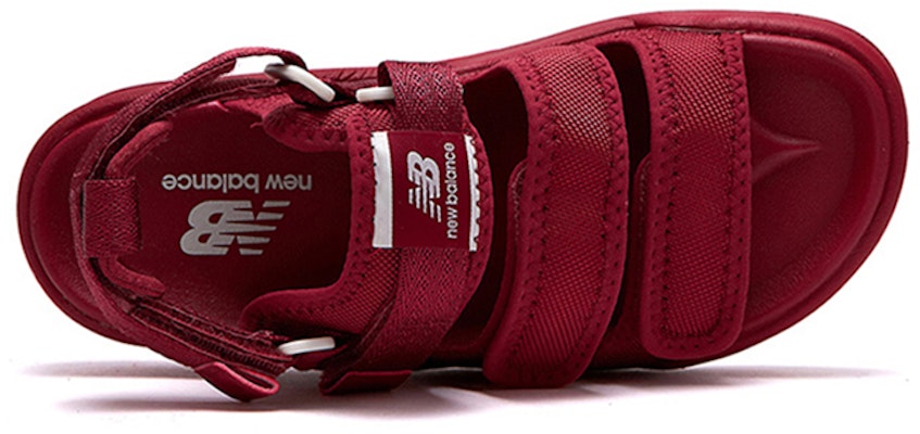 New Balance Stripes Casual Style Unisex Logo Sandals Red SD3205EDD Lookbook New Balance Stripes Casual Style Unisex Logo Sandals Red SD3205EDD