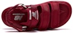 New Balance Stripes Casual Style Unisex Logo Sandals Red SD3205EDD