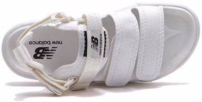 Shop New Balance Stripes Casual Style Unisex Logo Sandals White SD3205ECC