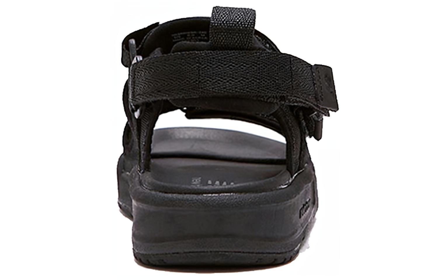 Shop New Balance Streifen Lässiger Stil Unisex Logo Sandalen Schwarz SD3205EBB