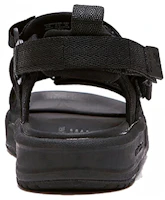 Shop New Balance Sandalias Negras Unisex Estilo Casual con Rayas y Logo SD3205EBB
