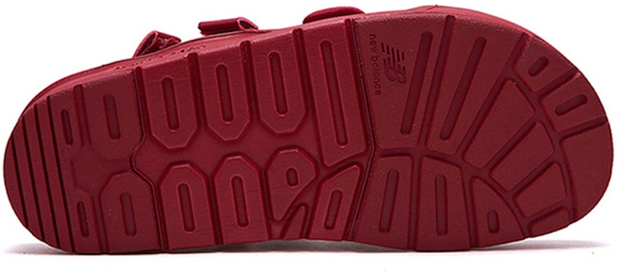 New Balance Stripes Casual Style Unisex Logo Sandals Red SD3205EDD Shop New Balance Stripes Casual Style Unisex Logo Sandals Red SD3205EDD