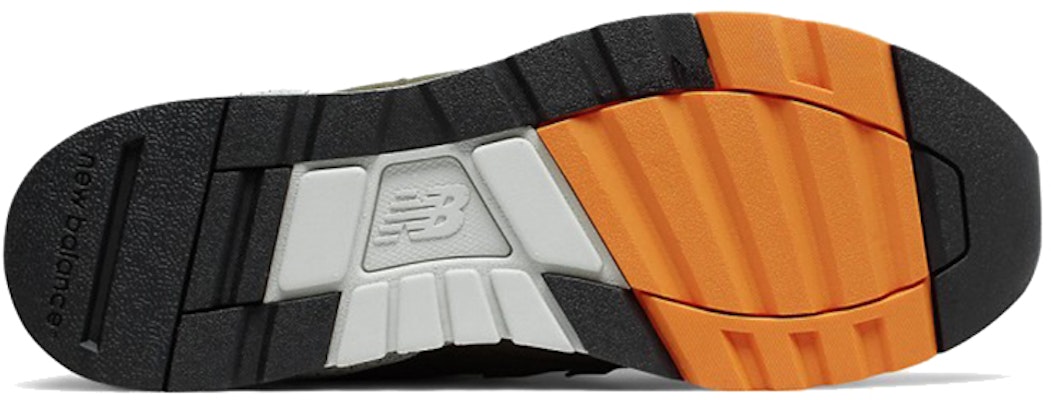 New Balance Suede 597 'Hijau Army Oranye Hitam' ML597SKJ Shop New Balance Suede 597 'Hijau Army Oranye Hitam' ML597SKJ