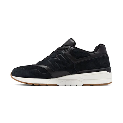 NB Suede 597 'Black White Brown'