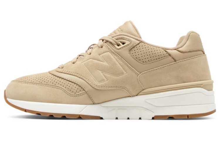 New Balance Suede 597 Series Sneakers Brown 'Light White' ML597SKH