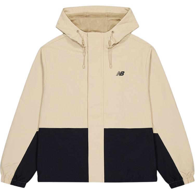 New Balance Tan Woven Hooded Zip Jacket - Comfortable Series AMJ43364-INC