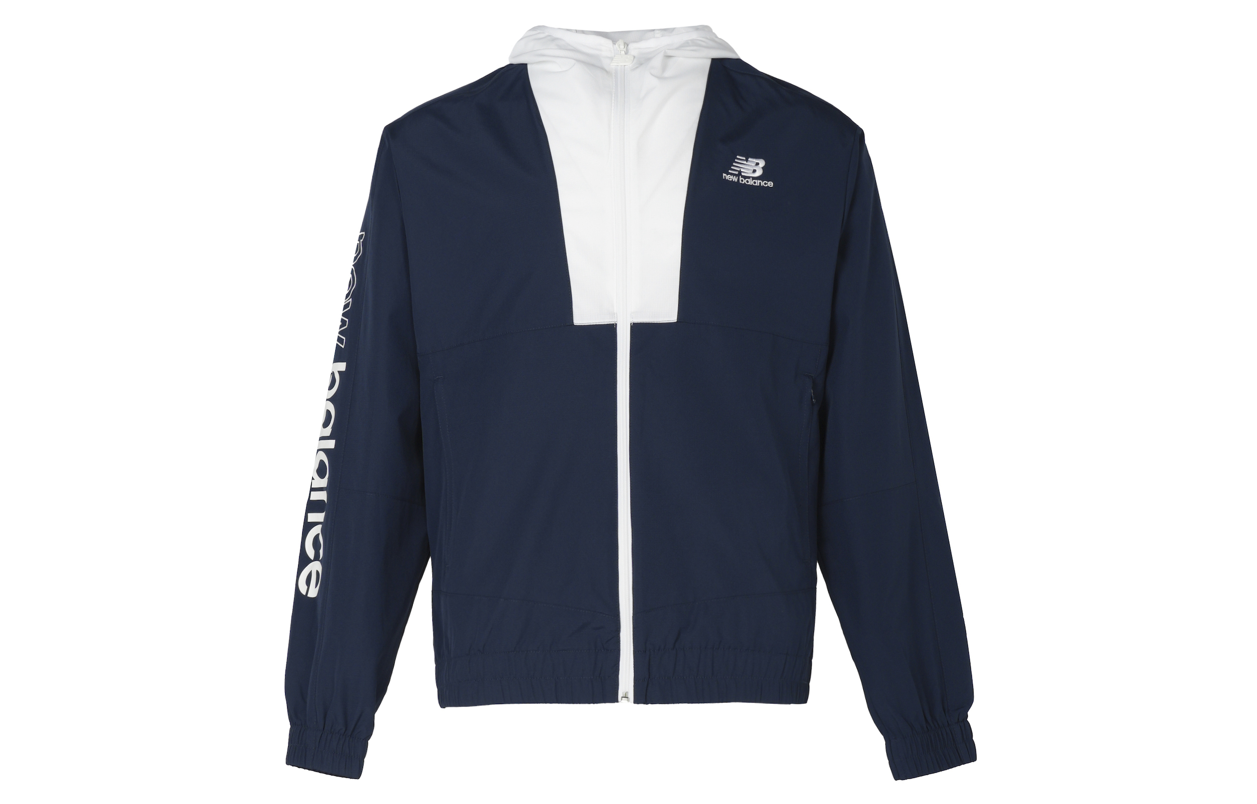 New Balance Tat Woven Casual Sports Hoodie Jacket Blue AMJ01502-NGO