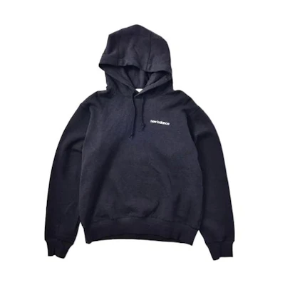 New Balance TDS Black Unisex Sweatshirt with Logo Graphic Design AMT25063-BK