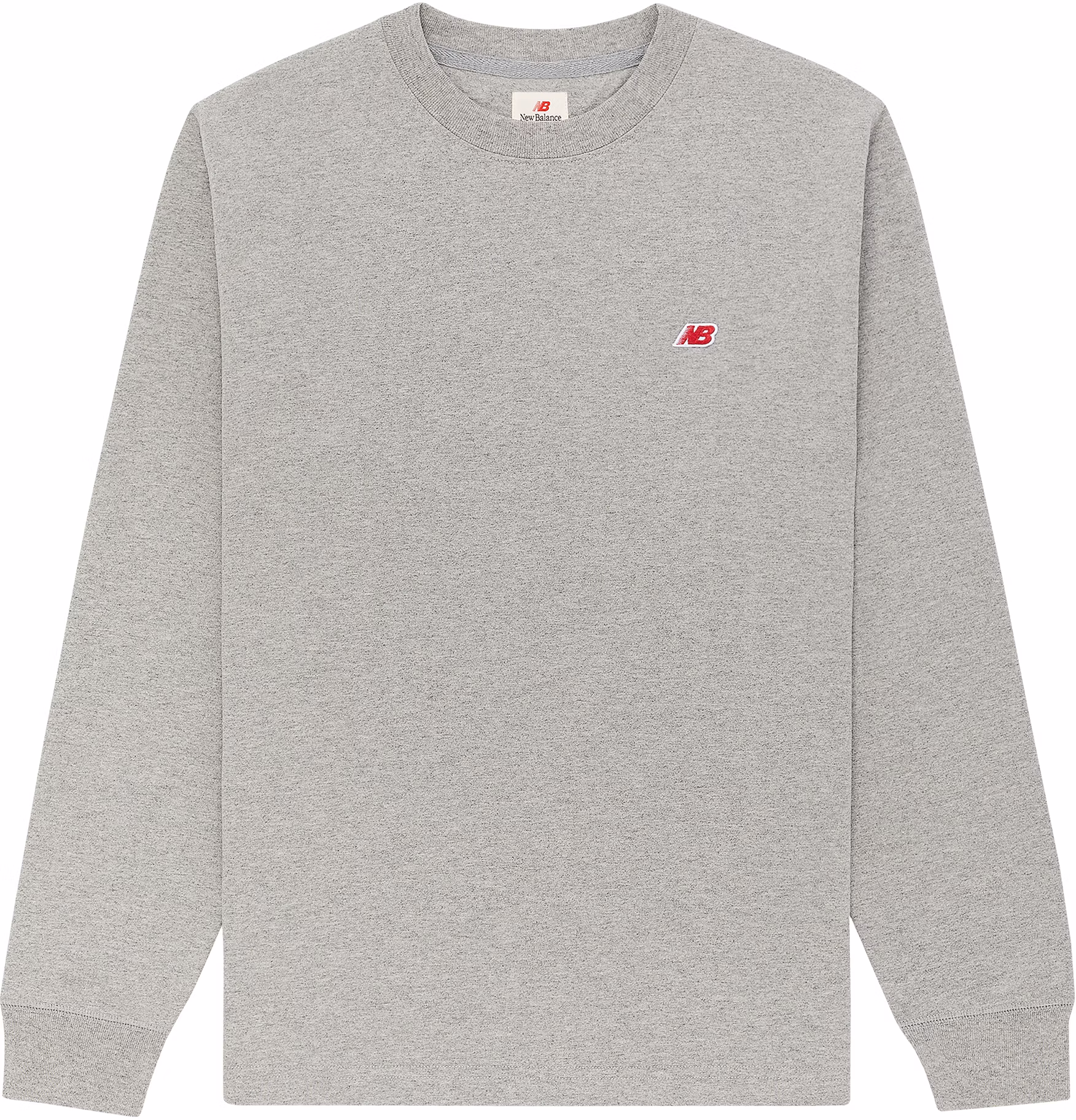 new-balance-teddy-made-logo-crewneck-sweatshirt-gray-unisex-casual-fall-wear-mt-21542-ag