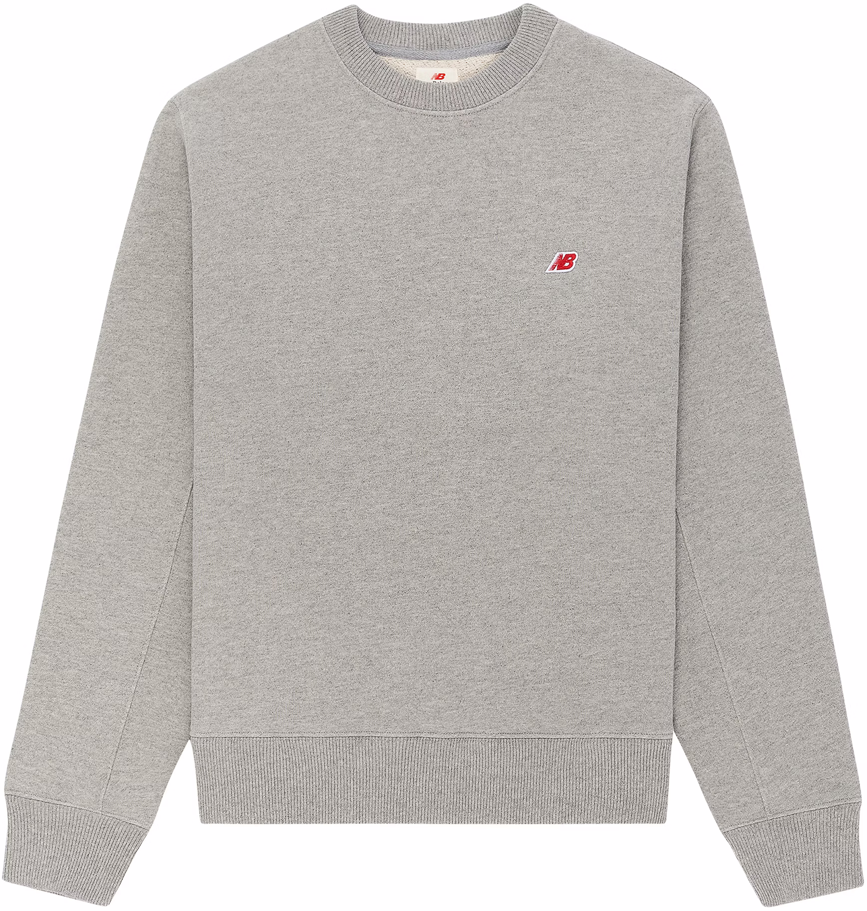 new-balance-teddy-made-logo-crewneck-sweatshirt-grey-unisex-casual-fall-wear-mt-21541-ag