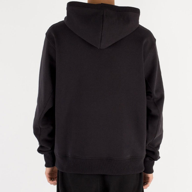 Purchase New Balance Teddy Made系列徽标连帽衫黑色男女休闲卫衣 MT21540-BK