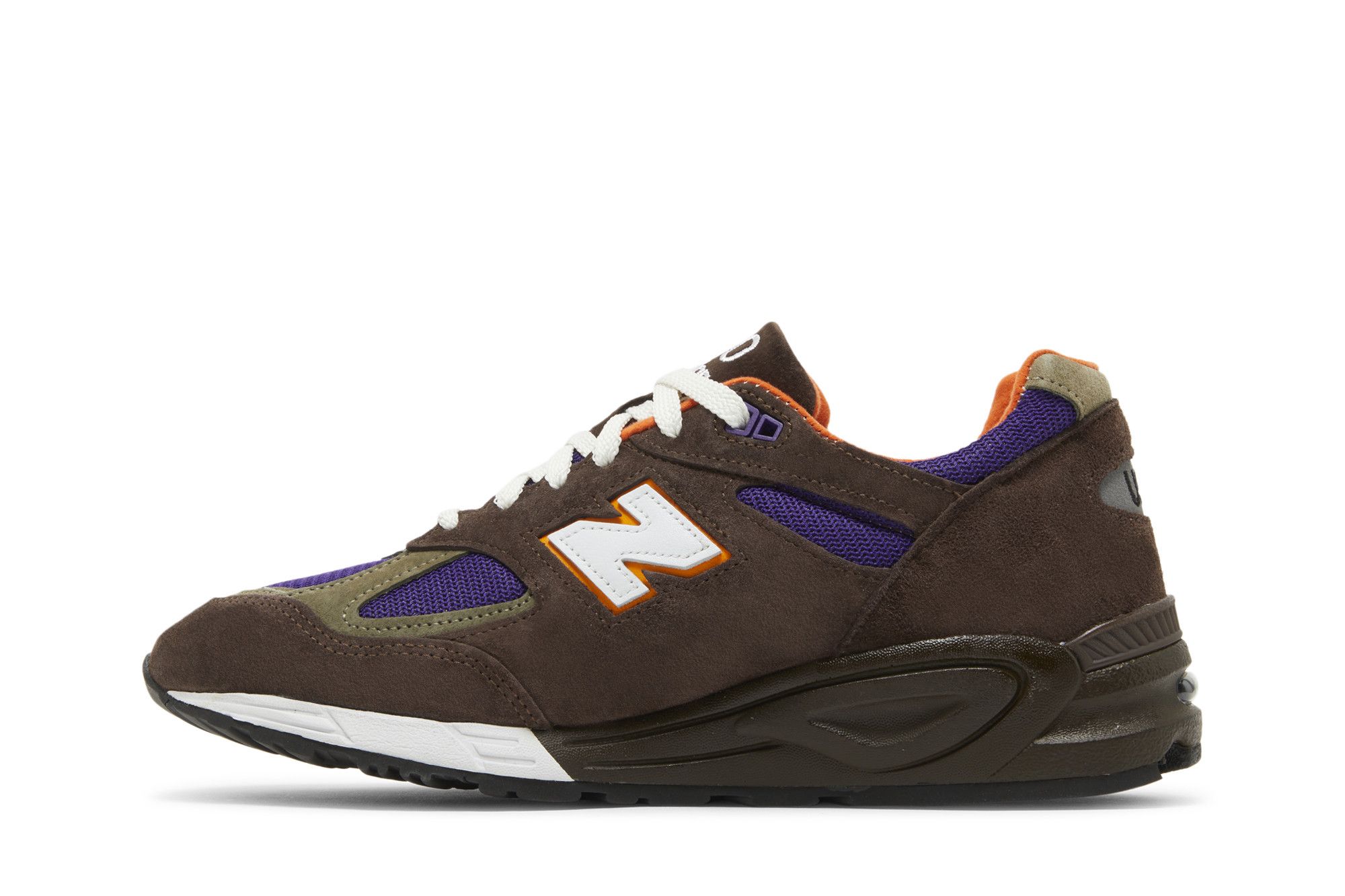 Shop New Balance Teddy Santis x 990v2 Made in USA 'Brown Purple' M990BR2