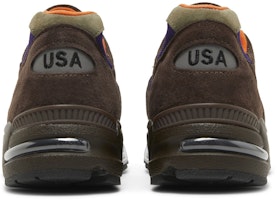 Sizing New Balance Teddy Santis x 990v2 美國製造 '棕紫' M990BR2