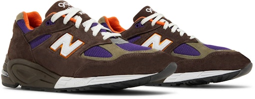 新百伦 Teddy Santis x 990v2 美国制造 '棕紫色' M990BR2 Cheap 新百伦 Teddy Santis x 990v2 美国制造 '棕紫色' M990BR2